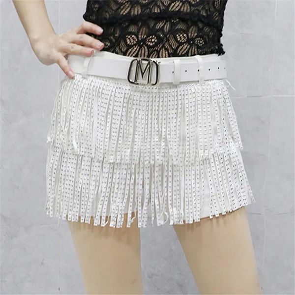 women's shorts white tassel short's streetwear 2023 summer fashion high waist slim dance female black casual pants 230422, White;black
women's shorts white tassel short's streetwear 2023 summer fashion high waist slim dance female black casual pants 230422, White;black