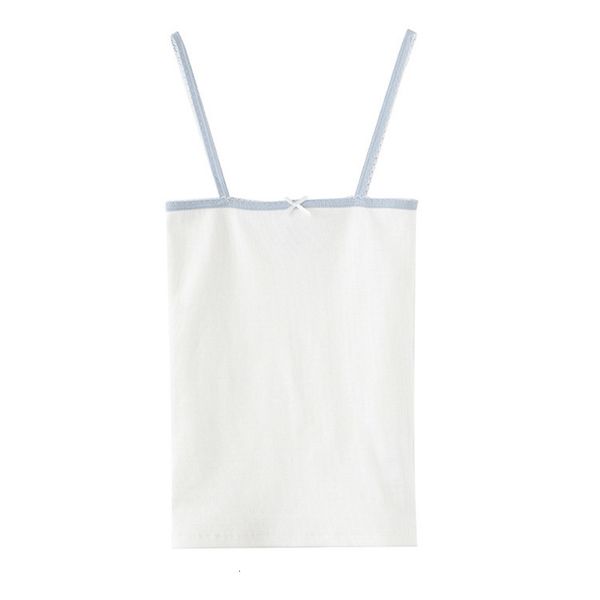 women's tanks camis puwd sweet girls slim solid bow summer fashion ladies white sleeveless streetwear short chic crop 230422
women's tanks camis puwd sweet girls slim solid bow summer fashion ladies white sleeveless streetwear short chic crop 230422