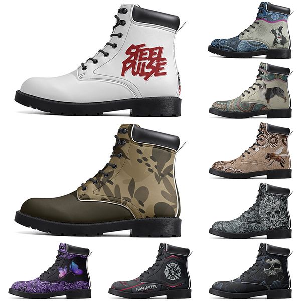 Diy Fashionable Versatile Outdoor Boots Non-slip Winter Comfortable Casual Customized Elevated Classsic Light Red Totem Boots
Diy Fashionable Versatile Outdoor Boots Non-slip Winter Comfortable Casual Customized Elevated Classsic Light Red Totem Boots