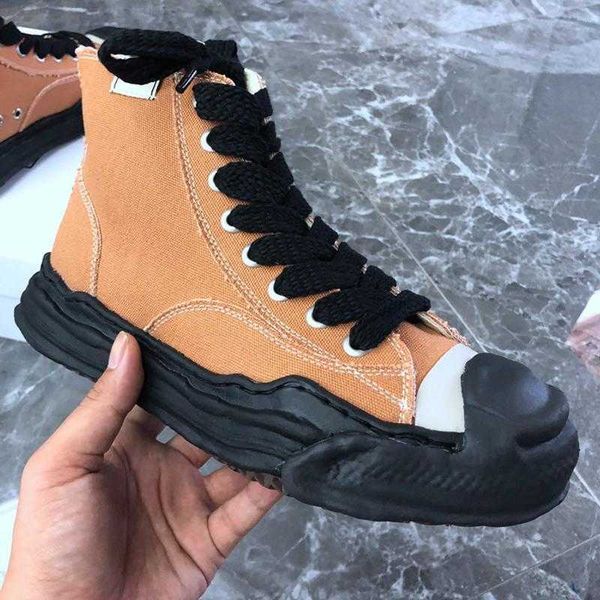 2023 new maison mihara yasuhiro dissolved shoes men's and women's laughing canvas mmy shoes thick soled vintage casual shoes high, Black
2023 new maison mihara yasuhiro dissolved shoes men's and women's laughing canvas mmy shoes thick soled vintage casual shoes high, Black