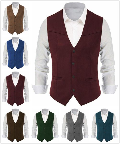 blazers casual men's suede vest hunting tweed vintage wool custom wedding groom groomsman vest, White;black
blazers casual men's suede vest hunting tweed vintage wool custom wedding groom groomsman vest, White;black