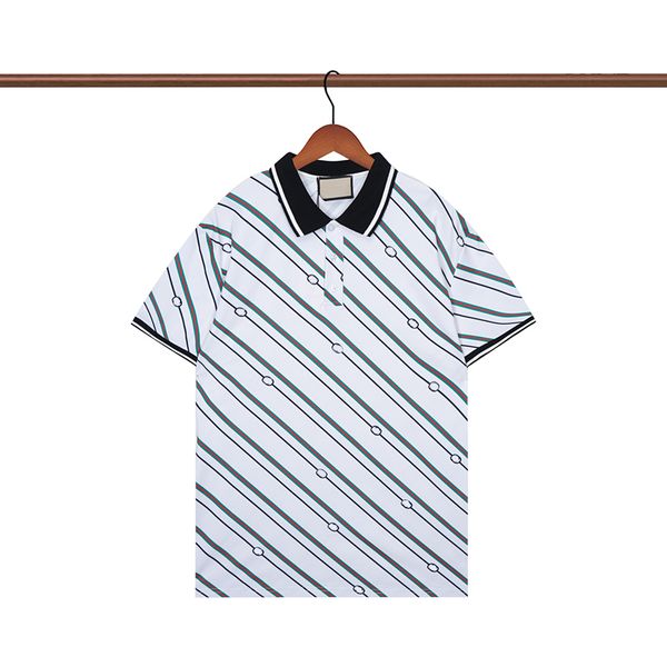 2023 designer men's polos new cotton crease resistant breathable t-shirt lapel commercial fashion casual print high-end short sleeve m-, White;black
2023 designer men's polos new cotton crease resistant breathable t-shirt lapel commercial fashion casual print high-end short sleeve m-, White;black