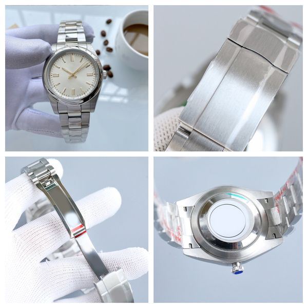 High quality men's watch 41mm/36mm women's 904L strap white dial watch luminous sapphire waterproof watch Montreux Luxury Jason 007
High quality men's watch 41mm/36mm women's 904L strap white dial watch luminous sapphire waterproof watch Montreux Luxury Jason 007