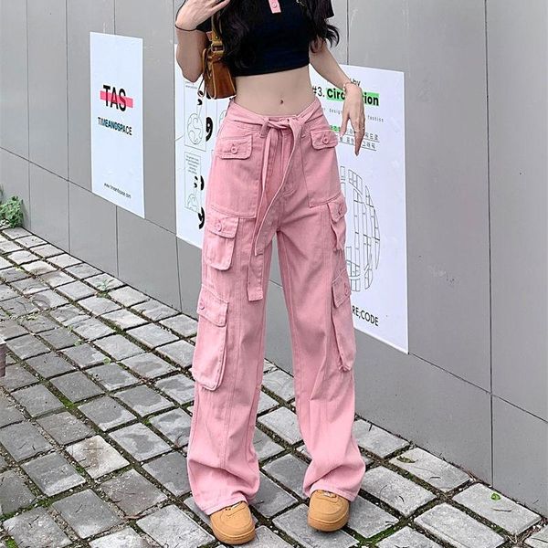 jeans american hip hop pants men and women summer slouchy high waist cargo jeans women pocket mopping overalls pink baggy jeans women, Blue
jeans american hip hop pants men and women summer slouchy high waist cargo jeans women pocket mopping overalls pink baggy jeans women, Blue