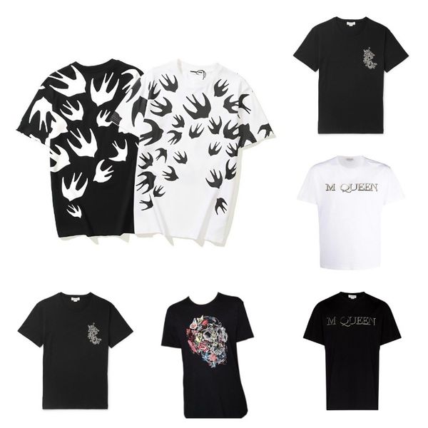 men's designer t-shirt loose t-shirt letter print shirt luxury street women's round neck t-shirt white and black cotton mcqueen s, White;black
men's designer t-shirt loose t-shirt letter print shirt luxury street women's round neck t-shirt white and black cotton mcqueen s, White;black