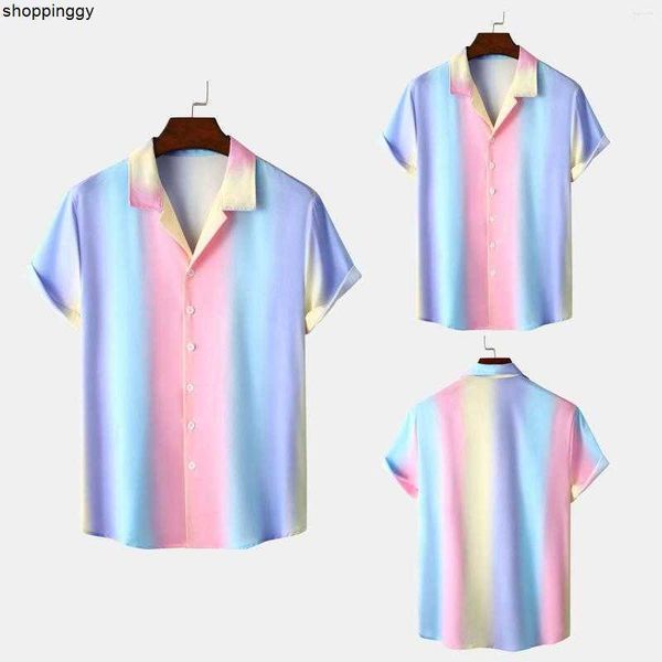 t-shirts t shirts male casual gradient shirt sleeve turndown collar blouse, White;black
t-shirts t shirts male casual gradient shirt sleeve turndown collar blouse, White;black