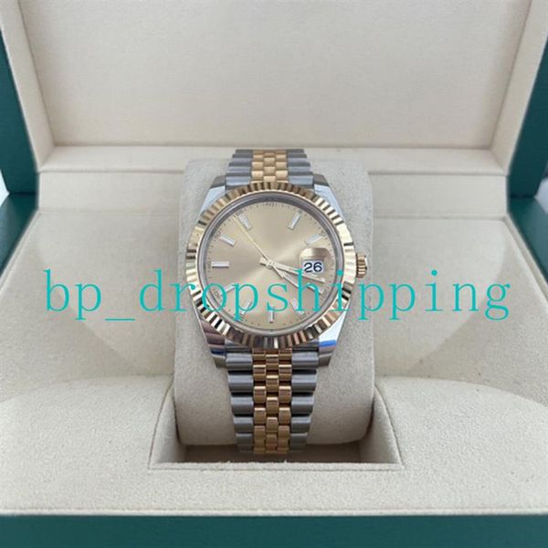super factory men's watch asian 2813 movement mechanical automatic 41mm champagne gold dial 904l stainless steel strap lumino2880, Slivery;brown
super factory men's watch asian 2813 movement mechanical automatic 41mm champagne gold dial 904l stainless steel strap lumino2880, Slivery;brown