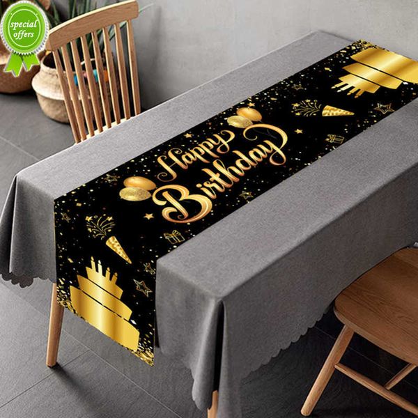 new black gold birthday table runner 30 40 birthday tablecloth balloon party decoration for home backdrop wedding anniversary
new black gold birthday table runner 30 40 birthday tablecloth balloon party decoration for home backdrop wedding anniversary