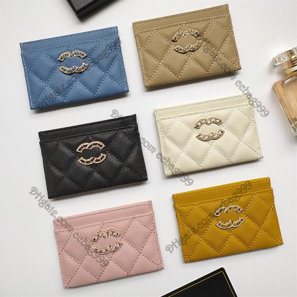 luxury mini 19 caviar designer wallets card holder shiny pearly grained calfskin quilted classic card pack gold meat hardware purs270e, Red;black
luxury mini 19 caviar designer wallets card holder shiny pearly grained calfskin quilted classic card pack gold meat hardware purs270e, Red;black
