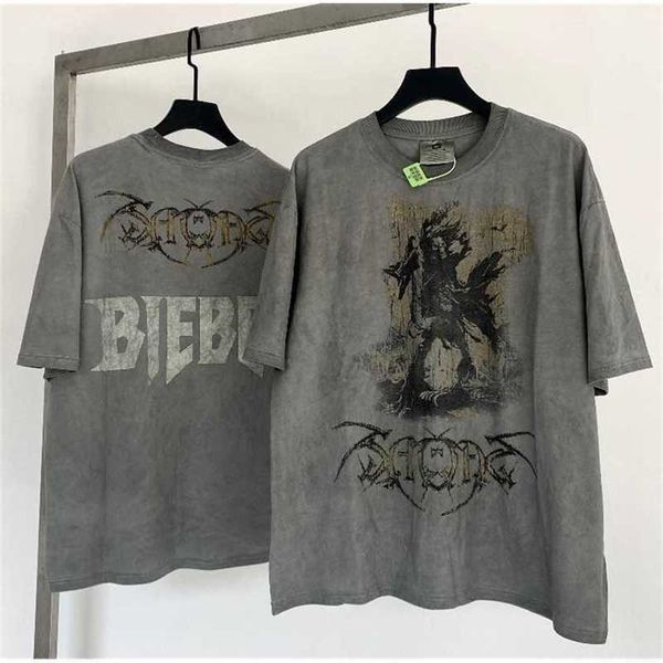 20% off bibo's same style street vintage washed grey limited vintage short t-shirt american trendy men and women half sleeved, White;black
20% off bibo's same style street vintage washed grey limited vintage short t-shirt american trendy men and women half sleeved, White;black