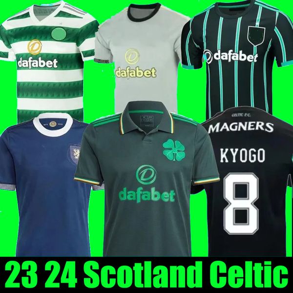 s-4xl home 4th jerseys 2022 2023 celtic soccer jersey kyogo jota ajeti 22 23 24 scotland 150th anniversary mens kids abada mcgregor turnbull, Black;yellow
s-4xl home 4th jerseys 2022 2023 celtic soccer jersey kyogo jota ajeti 22 23 24 scotland 150th anniversary mens kids abada mcgregor turnbull, Black;yellow