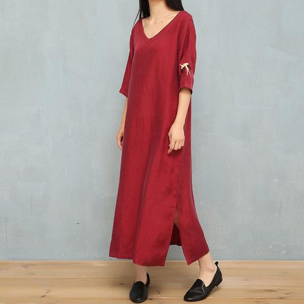 dresses nini wonderland 2021 summer v neck cupro and silk dress women embroidery bird classic dress brief robe big size dresses vintage, Black;gray
dresses nini wonderland 2021 summer v neck cupro and silk dress women embroidery bird classic dress brief robe big size dresses vintage, Black;gray