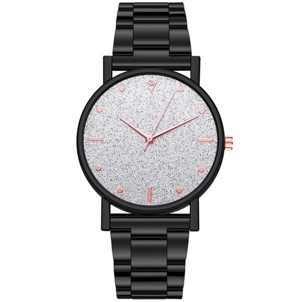 hbp fashion ladies watch black stainless steel strap quartz movement electronic watches casual business wristwatch birthday gift, Slivery;brown
hbp fashion ladies watch black stainless steel strap quartz movement electronic watches casual business wristwatch birthday gift, Slivery;brown