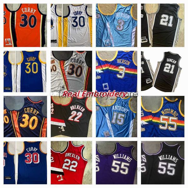 authentic stitched retro mitchell and ness basketball jerseys carmelo iverson anthony dikembe mutombo stephen curry allen clyde drexler jaso, Black;red
authentic stitched retro mitchell and ness basketball jerseys carmelo iverson anthony dikembe mutombo stephen curry allen clyde drexler jaso, Black;red