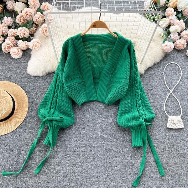 sweaters autumn and winter lazy retro design lace up long sleeved knitted for women luxury brand new sweater cardigan coat for women, White;black
sweaters autumn and winter lazy retro design lace up long sleeved knitted for women luxury brand new sweater cardigan coat for women, White;black