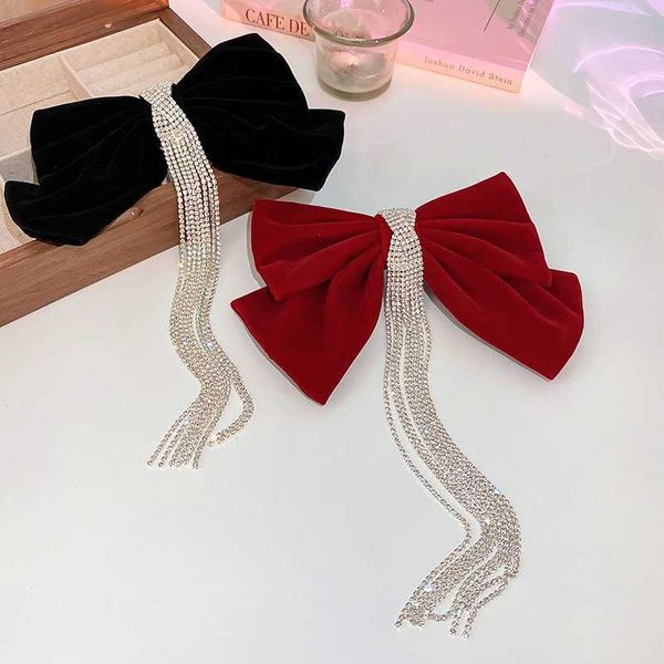 pink barrette elegant bow tie with diamond tassel hair clip autumn style from south korea spring clip back head curly hair accessory for wom, Golden;silver
pink barrette elegant bow tie with diamond tassel hair clip autumn style from south korea spring clip back head curly hair accessory for wom, Golden;silver