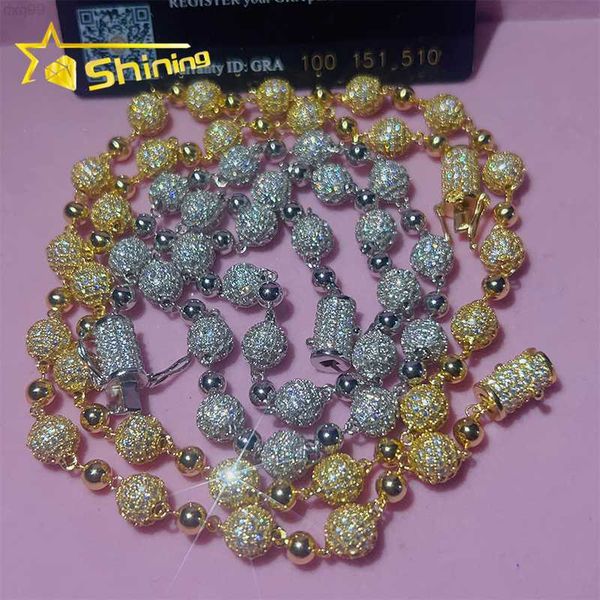 925 silver gold plated iced out cuban chain necklace pass diamond tester moissanite cuban chain beads chain
925 silver gold plated iced out cuban chain necklace pass diamond tester moissanite cuban chain beads chain