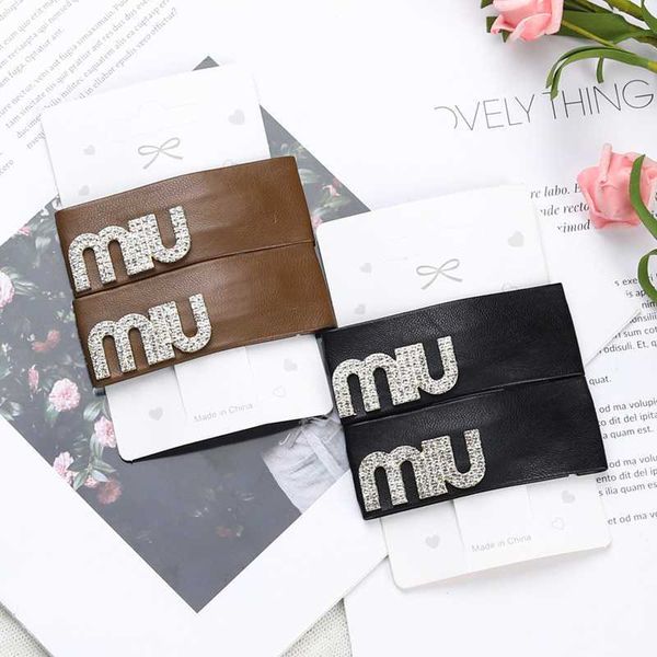 pink barrette fashion leather material pure handmade full diamond decoration bb clip simple bang hairpin headwear, Golden;silver
pink barrette fashion leather material pure handmade full diamond decoration bb clip simple bang hairpin headwear, Golden;silver
