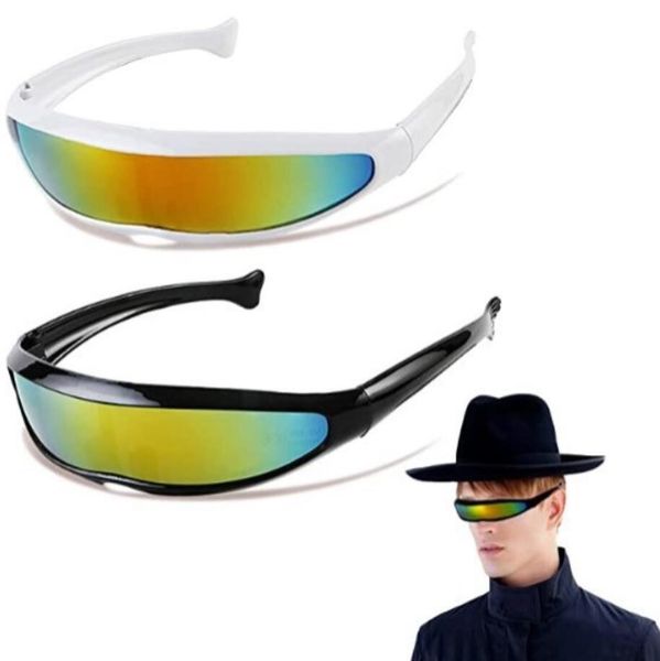 futuristic narrow cyclops sunglasses laser eyeglasses uv400 personality mirrored lens costume eyewear glasses space robot all-in-one sunglas, White;black
futuristic narrow cyclops sunglasses laser eyeglasses uv400 personality mirrored lens costume eyewear glasses space robot all-in-one sunglas, White;black