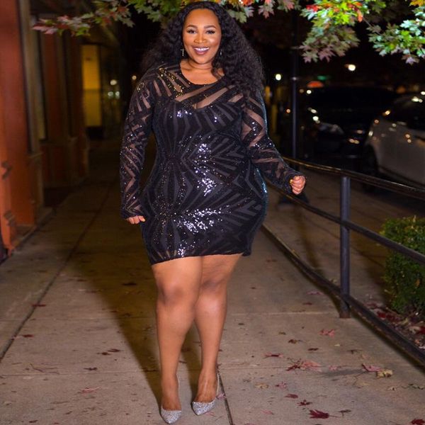 dresses plus size dress women wholesale mini dress women sequins mesh patchwork elegant party mini dresses for women dropshipping, Black
dresses plus size dress women wholesale mini dress women sequins mesh patchwork elegant party mini dresses for women dropshipping, Black