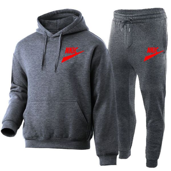 new spring autumn men tracksuit 2 pieces set sweatshirt sweatpants men hoodies casual sports jogging hip-hop clothing, Gray
new spring autumn men tracksuit 2 pieces set sweatshirt sweatpants men hoodies casual sports jogging hip-hop clothing, Gray