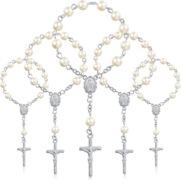 beaded 30pcs baptism rosary beads finger rosaries faux pearls for favors christening communion 230422, Black
beaded 30pcs baptism rosary beads finger rosaries faux pearls for favors christening communion 230422, Black