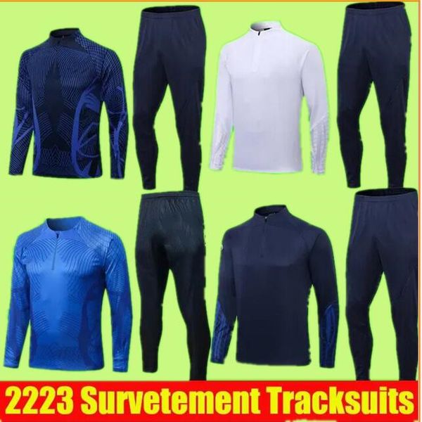 2022 2023 french men football tracksuit training suit half zipper jacket soccer futbol mbappe griezmann benzema chandal jogging survetement, Black
2022 2023 french men football tracksuit training suit half zipper jacket soccer futbol mbappe griezmann benzema chandal jogging survetement, Black