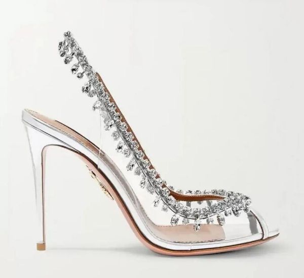 aquzturas pvc designers womens sandals temptation crystal sandals heels crysta buckle party wedding dress shoes heel back strap leather sole, Black
aquzturas pvc designers womens sandals temptation crystal sandals heels crysta buckle party wedding dress shoes heel back strap leather sole, Black