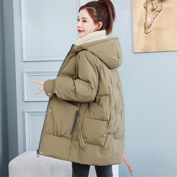leather 2022 new winter jacket women's parkas hooded overcoat casual long coat cotton padded parka warm female jackets outwear, Black
leather 2022 new winter jacket women's parkas hooded overcoat casual long coat cotton padded parka warm female jackets outwear, Black