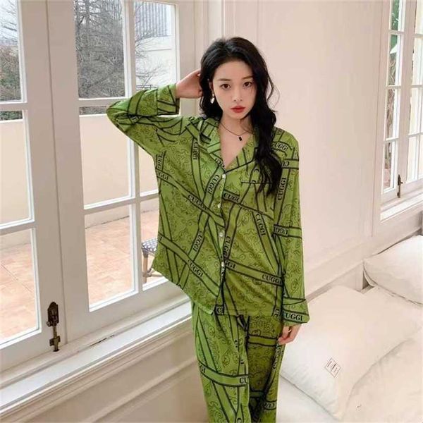 22% off early autumn new long sleeved pants women's fashion temperament ice and snow silk set pajamas can go out
22% off early autumn new long sleeved pants women's fashion temperament ice and snow silk set pajamas can go out