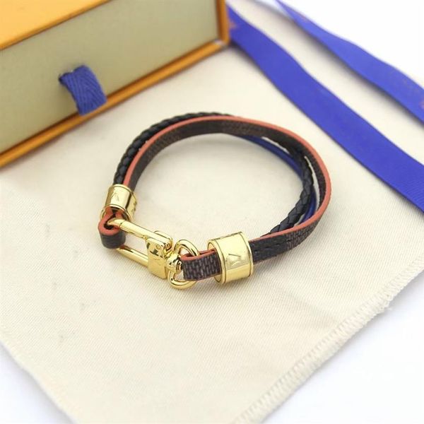 designer leather bracelet for mens womens brand luxury jewelry gold bracelets pendant lock female high-end elegant fashion bangle 2146, Golden;silver
designer leather bracelet for mens womens brand luxury jewelry gold bracelets pendant lock female high-end elegant fashion bangle 2146, Golden;silver