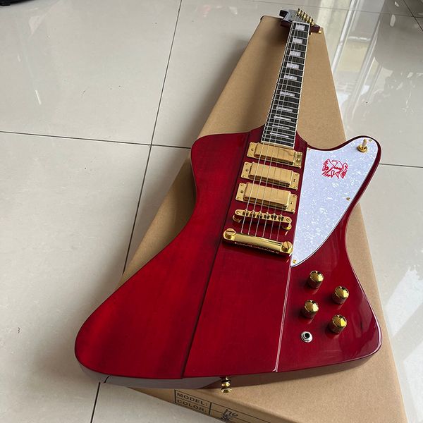 this is a professional electric guitar with a bright red shaped body and a unique, beautiful tone. be sent home
this is a professional electric guitar with a bright red shaped body and a unique, beautiful tone. be sent home