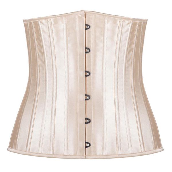 woman satin lace up waist cincher corselet body shaper 24 steel bones waist control underbust corsets & bustiers310g, Black;white
woman satin lace up waist cincher corselet body shaper 24 steel bones waist control underbust corsets & bustiers310g, Black;white