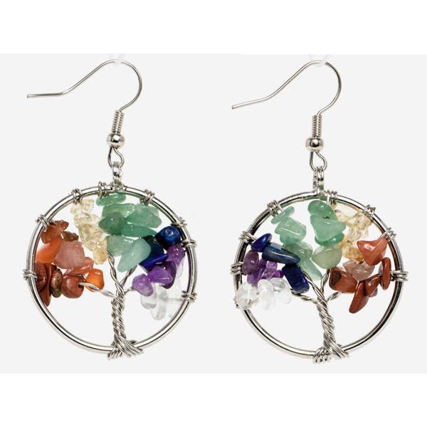 charm women's tree of life women drop earrings round natural chip gem stone opal tiger eye pink crystal dangle hook earring jewelry w04, Golden
charm women's tree of life women drop earrings round natural chip gem stone opal tiger eye pink crystal dangle hook earring jewelry w04, Golden