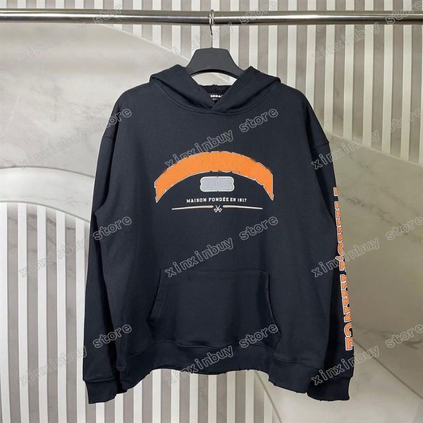 xinxinbuy men women designer sweatshirt hoodie destroyed letter print paris apparel oversize black white s-3xl3150, Black;brown
xinxinbuy men women designer sweatshirt hoodie destroyed letter print paris apparel oversize black white s-3xl3150, Black;brown