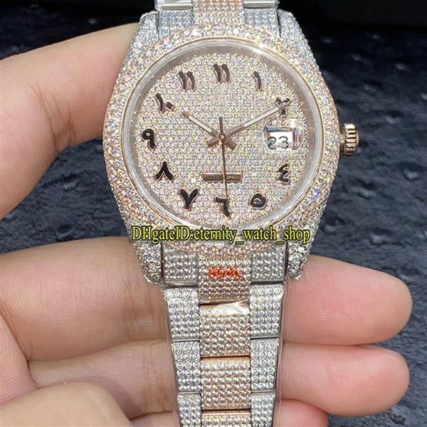 eternity jewelry watches v3 upgrade version 126331 126334 116244 arab diamonds dial eta a2824 automatic mens watch iced out full d253d, Slivery;brown
eternity jewelry watches v3 upgrade version 126331 126334 116244 arab diamonds dial eta a2824 automatic mens watch iced out full d253d, Slivery;brown