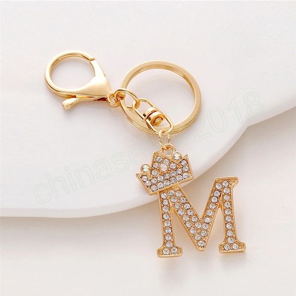 luxury rhinestone crown 26 letters car keychain accessories creative a-z initials gold keyring women bag ornaments, Silver
luxury rhinestone crown 26 letters car keychain accessories creative a-z initials gold keyring women bag ornaments, Silver