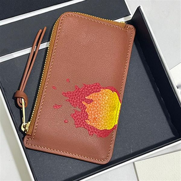 calfskin howl's castle card holder zipper wallets change crossover purse new fashionable cartoon pattern bag flame holder3005, Brown;gray
calfskin howl's castle card holder zipper wallets change crossover purse new fashionable cartoon pattern bag flame holder3005, Brown;gray