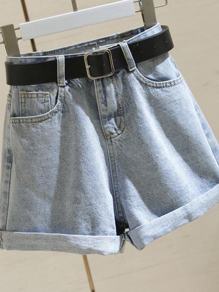 shorts ailegogo streetwear high waist women blue denim shorts with belt spring summer casual female wide leg jeans shorts 2022, White;black
shorts ailegogo streetwear high waist women blue denim shorts with belt spring summer casual female wide leg jeans shorts 2022, White;black