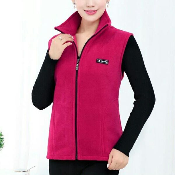 vests polar fleece fabric women vests autumn korean plus size lapel collar sleeveless jackets ladies fashion zipper casual waistcoat, Black;white
vests polar fleece fabric women vests autumn korean plus size lapel collar sleeveless jackets ladies fashion zipper casual waistcoat, Black;white