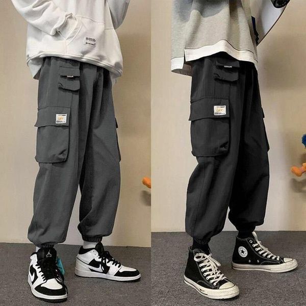 pants men fashion cargo pants baggy tactical big pockers mens street wear pants skateboard teenager kpop wide leg trousers comfortable, Black
pants men fashion cargo pants baggy tactical big pockers mens street wear pants skateboard teenager kpop wide leg trousers comfortable, Black