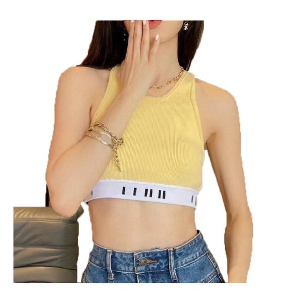 23ss women tanks camis r knitted vest sleeveless breathable knitted pullover womens sport woman tank vest yoga diesel shirt tees women clot, White
23ss women tanks camis r knitted vest sleeveless breathable knitted pullover womens sport woman tank vest yoga diesel shirt tees women clot, White