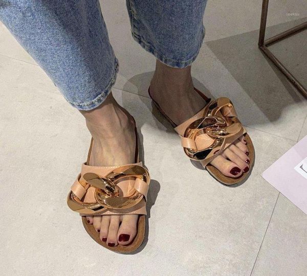 summer open toe slippers suede leather rubber sandals for women garden flat slides chain designer shoes mules zapatos14578554, Black
summer open toe slippers suede leather rubber sandals for women garden flat slides chain designer shoes mules zapatos14578554, Black