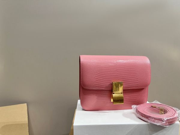 shoulder bag designer dinner party bag cowhide lizard texture tote bag women holiday outing small handbag pink luxury small crossbody wallet
shoulder bag designer dinner party bag cowhide lizard texture tote bag women holiday outing small handbag pink luxury small crossbody wallet
