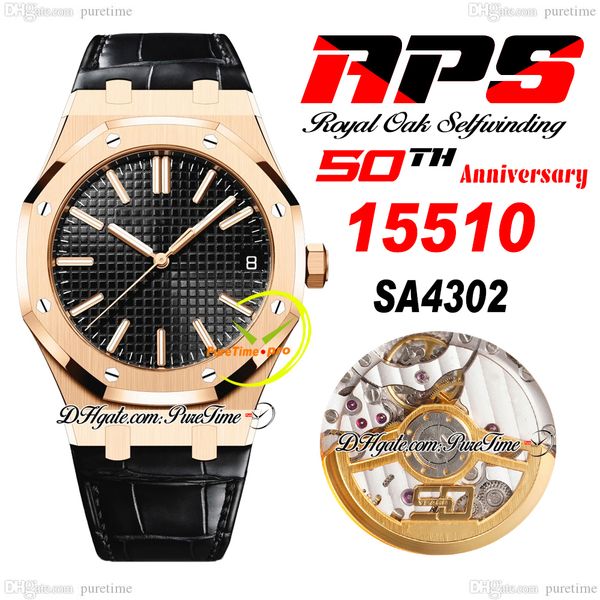 apsf 1551 50th anniversary sa4302 automatic mens watch rose gold ultra thin black textured dial leather strap super edition reloj hombre mon, Slivery;brown
apsf 1551 50th anniversary sa4302 automatic mens watch rose gold ultra thin black textured dial leather strap super edition reloj hombre mon, Slivery;brown