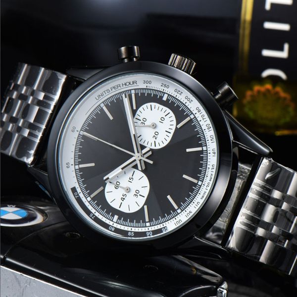 2023 new style five stitches luxury mens watches quartz watch brand designer clock stainless steel belt men fashion accessories holiday gift, Slivery;brown
2023 new style five stitches luxury mens watches quartz watch brand designer clock stainless steel belt men fashion accessories holiday gift, Slivery;brown