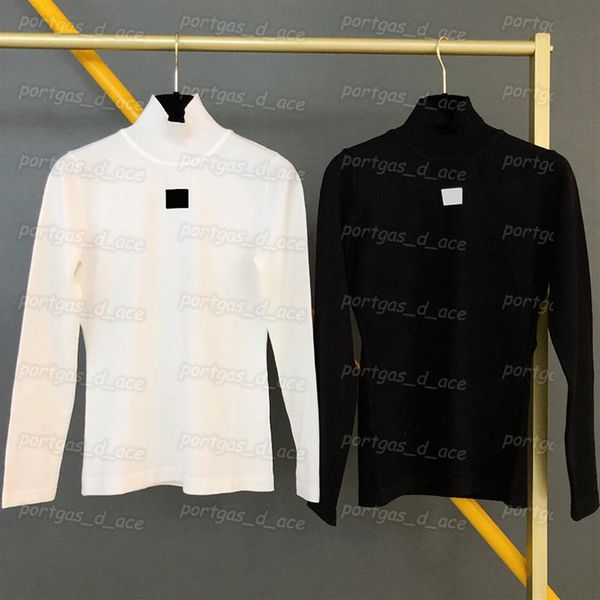 luxury womens knit t shirt designer long sleeve bottoming shirt autumn spring slim fit knitted 270t, Black
luxury womens knit t shirt designer long sleeve bottoming shirt autumn spring slim fit knitted 270t, Black