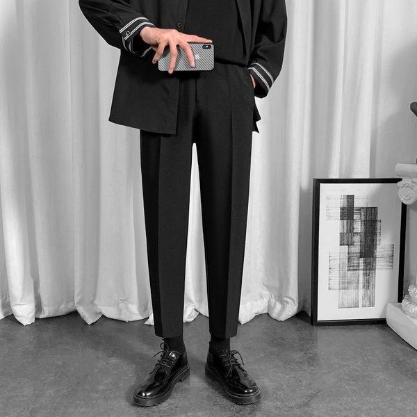 pants hybskr solid color straight mens pants casual fashion black suit trousers for male korean style 2022 new cropped pants
pants hybskr solid color straight mens pants casual fashion black suit trousers for male korean style 2022 new cropped pants