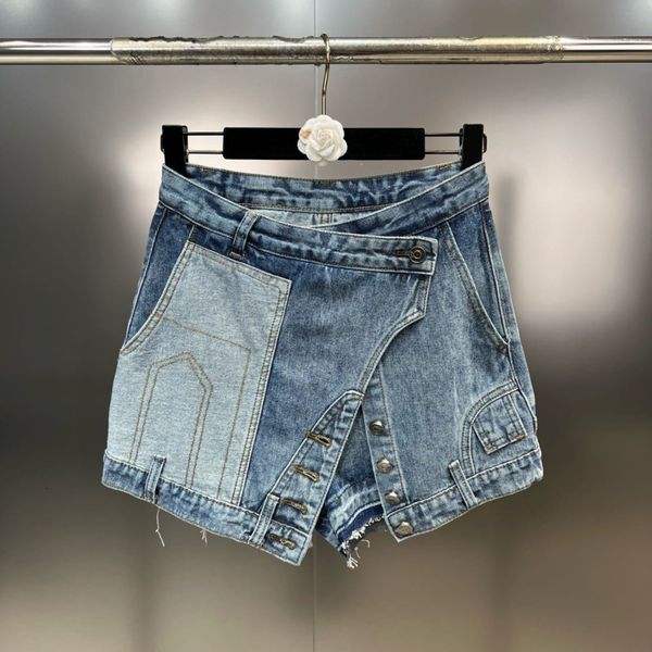 women's jeans prepomp 2023 summer collection fake two piece blue denim shorts skirt women short streetwear gk128 230422
women's jeans prepomp 2023 summer collection fake two piece blue denim shorts skirt women short streetwear gk128 230422