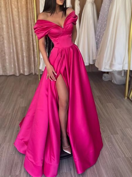 party dresses evening dress prom vneck card shoulder short sleeves satin high slit pink elegant simple style to floor length 2023 230422, White;black
party dresses evening dress prom vneck card shoulder short sleeves satin high slit pink elegant simple style to floor length 2023 230422, White;black